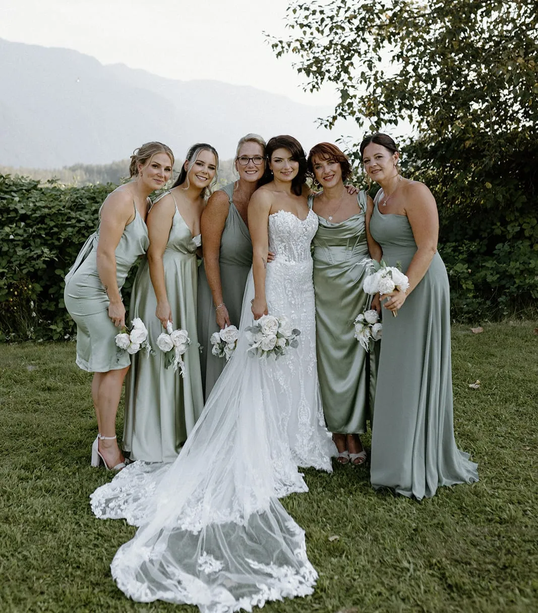Bridal party makeup by Bee Beauty Cosmetics
