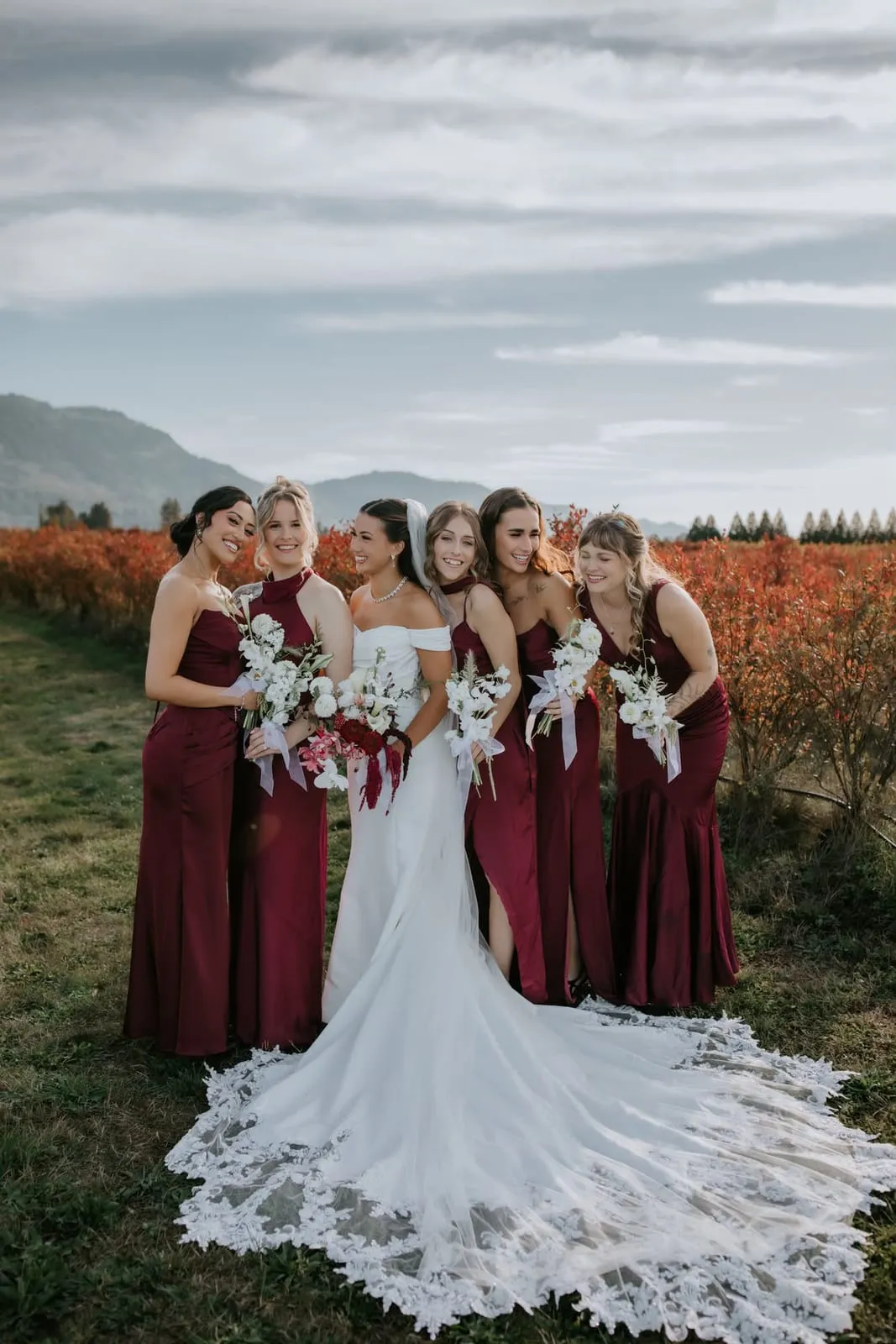 Bridal party makeup by Bee Beauty Cosmetics