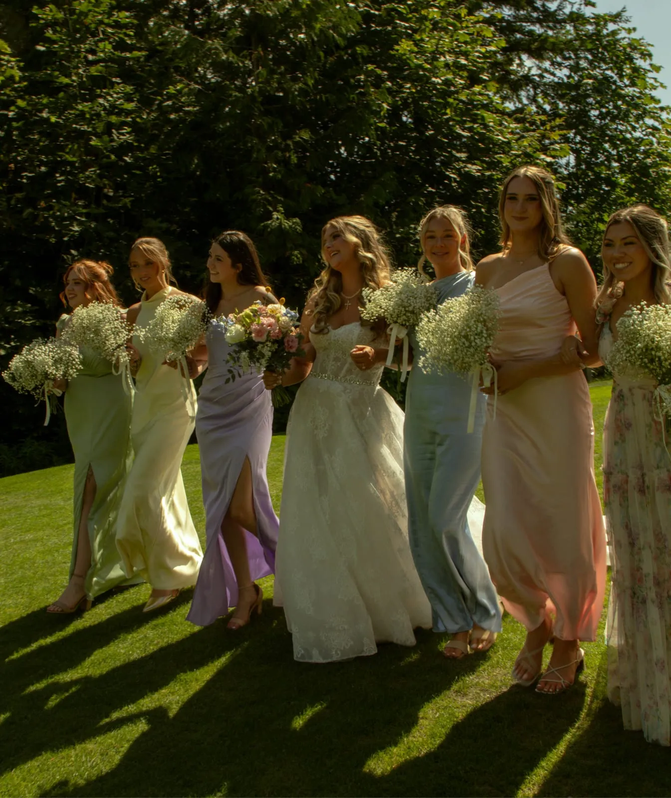 Bridal party makeup by Bee Beauty Cosmetics