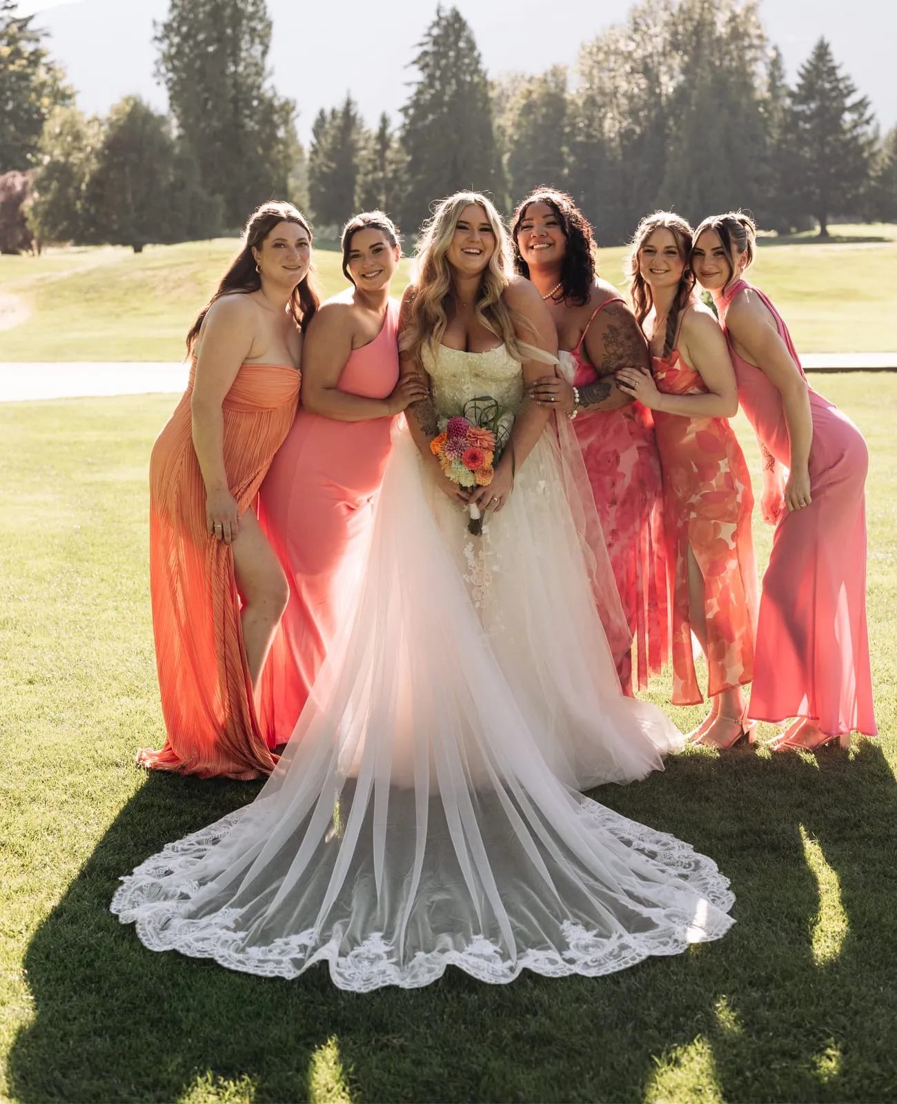 Bridal party makeup by Bee Beauty Cosmetics