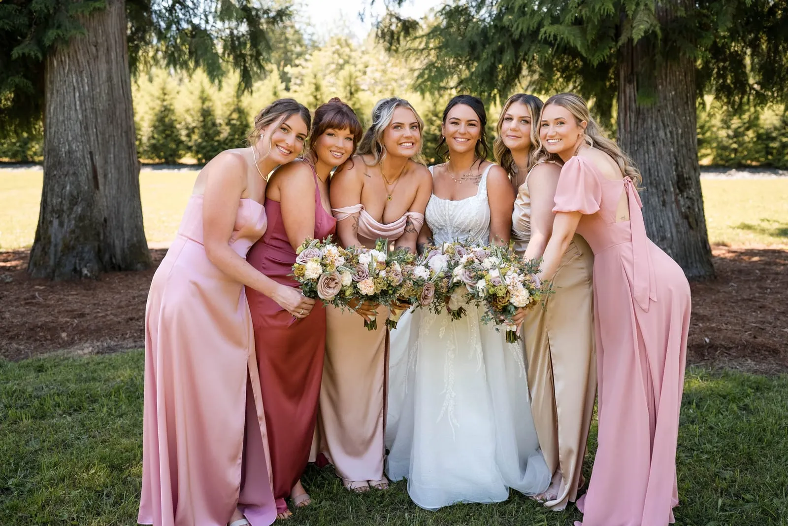 Bridal party makeup by Bee Beauty Cosmetics