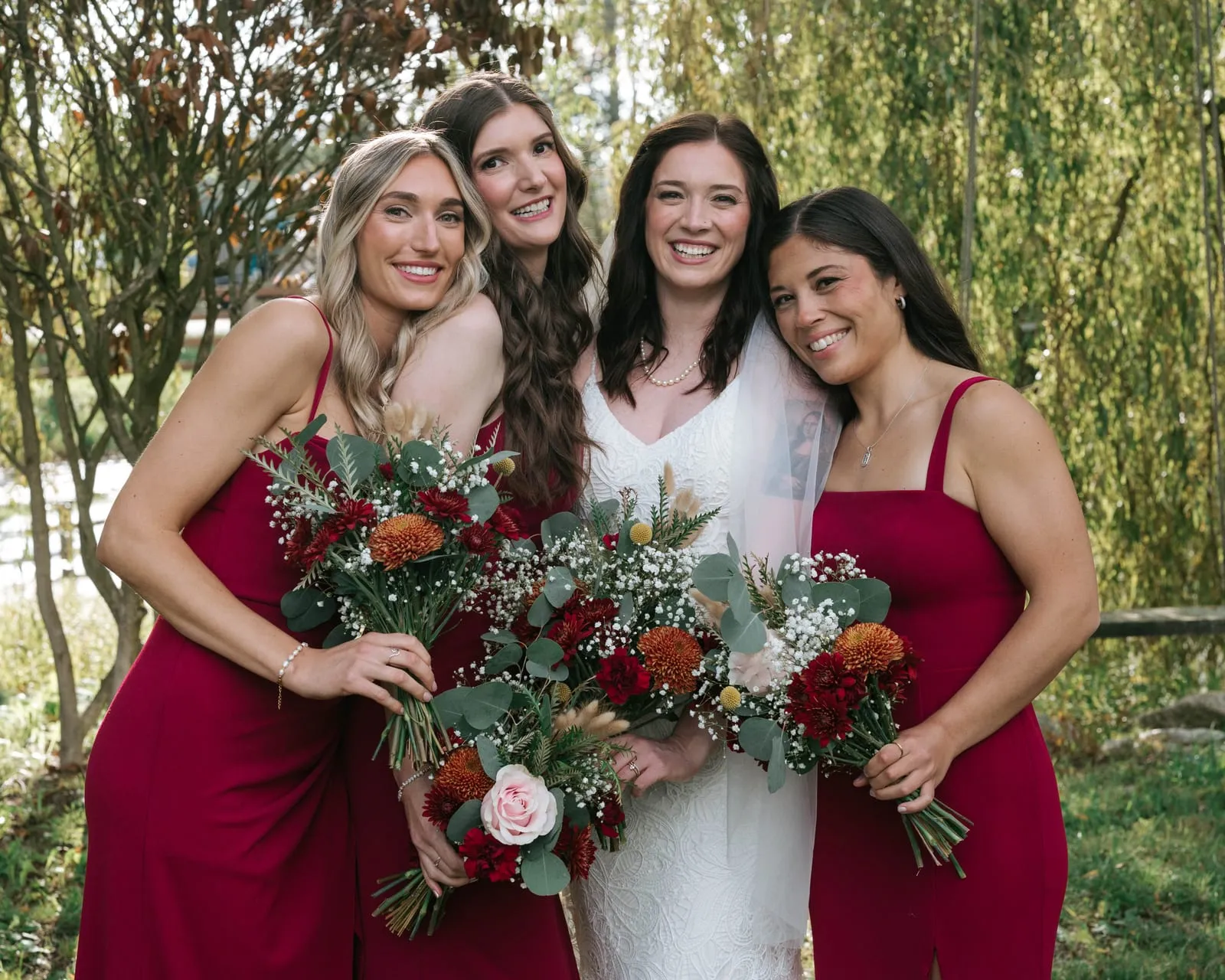 Bridal party makeup by Bee Beauty Cosmetics