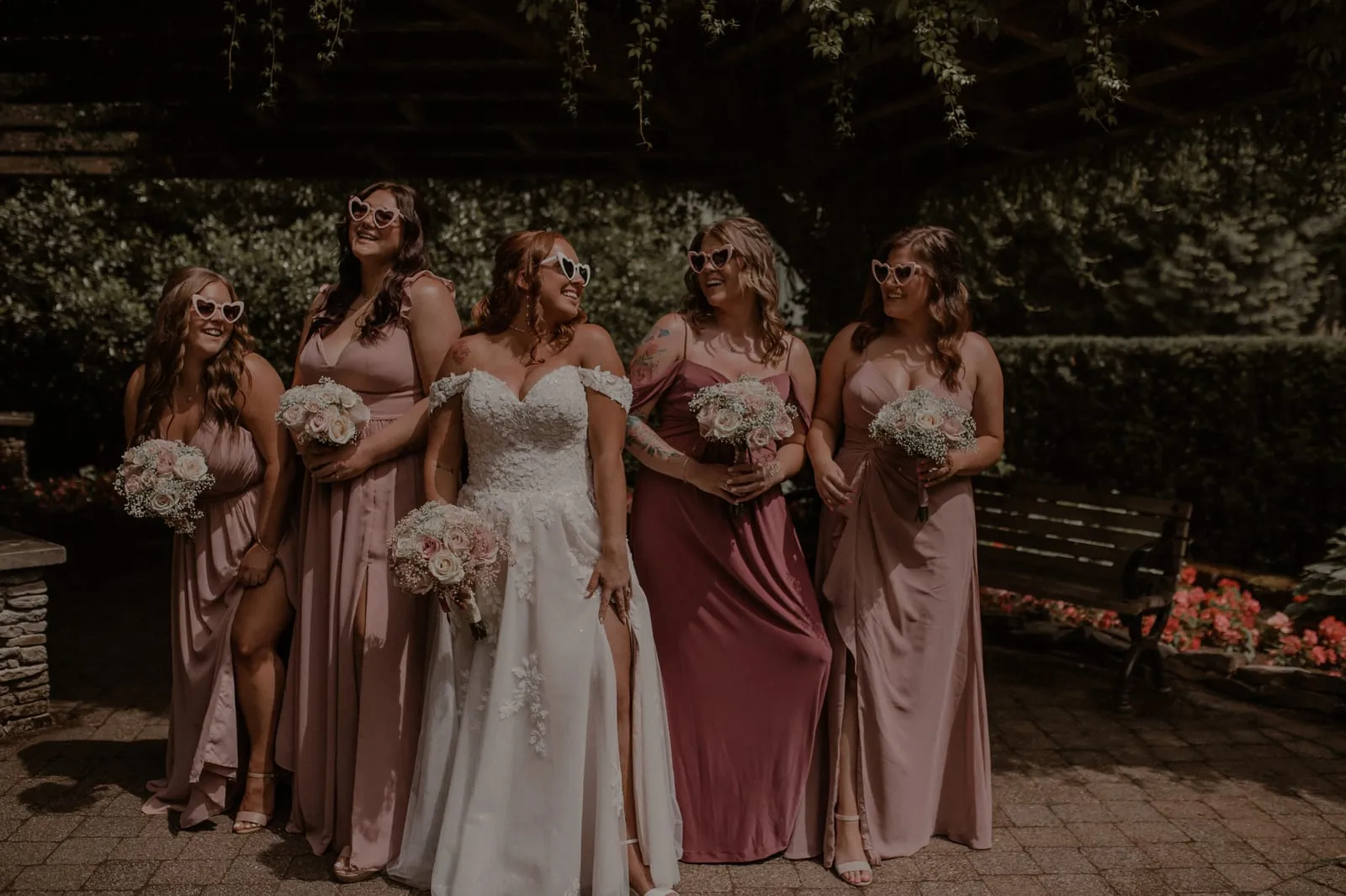 Bridal party makeup by Bee Beauty Cosmetics