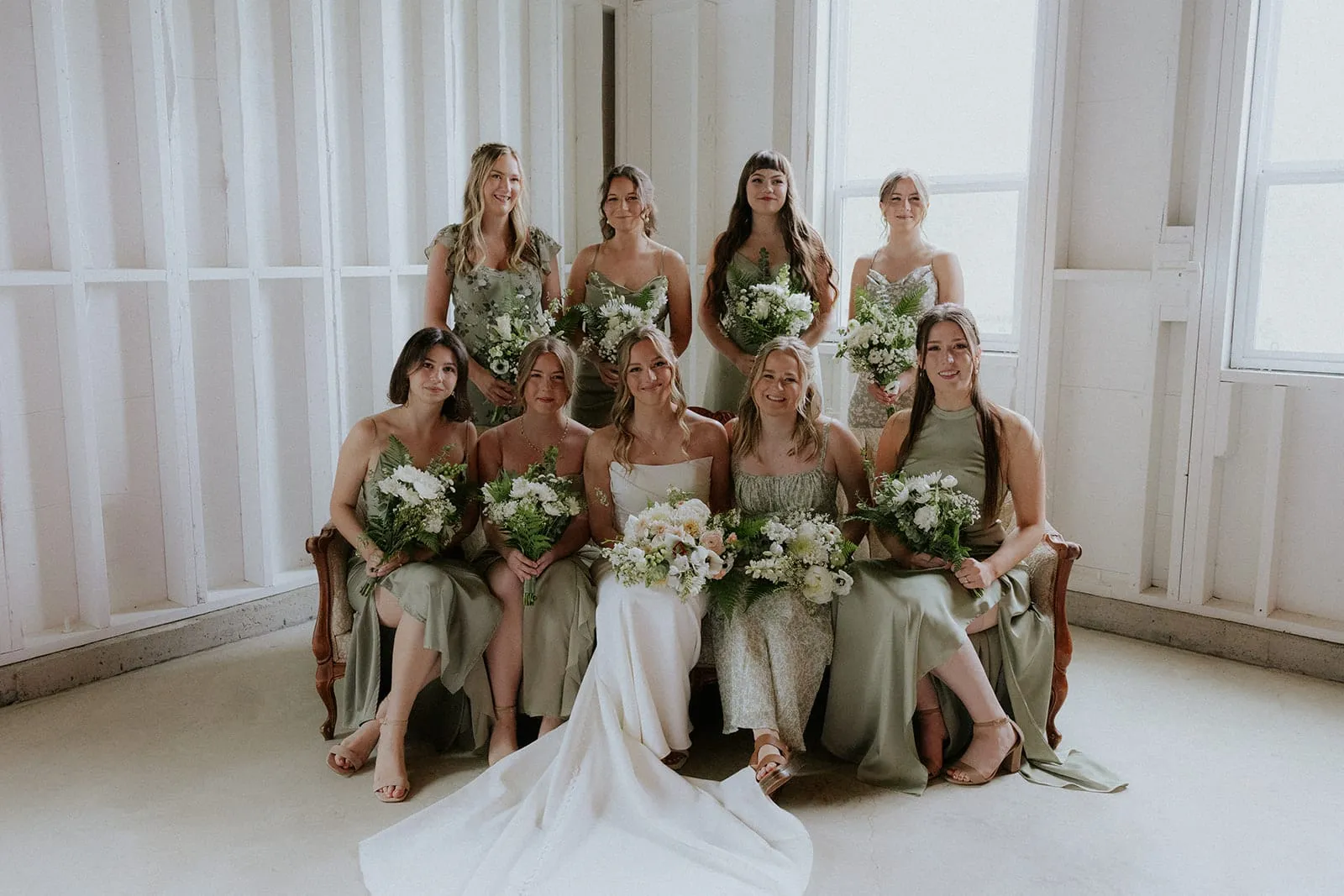 Bridal party makeup by Bee Beauty Cosmetics