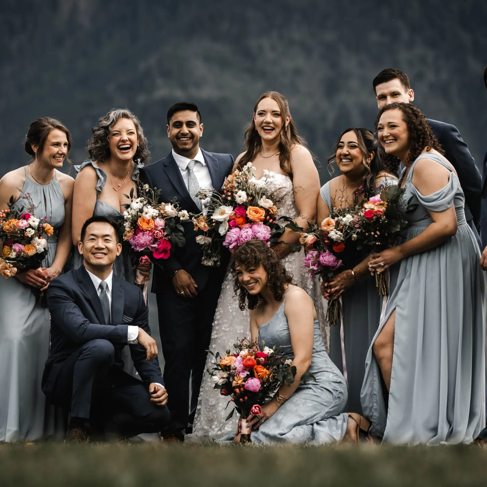 Bridal party makeup by Bee Beauty Cosmetics