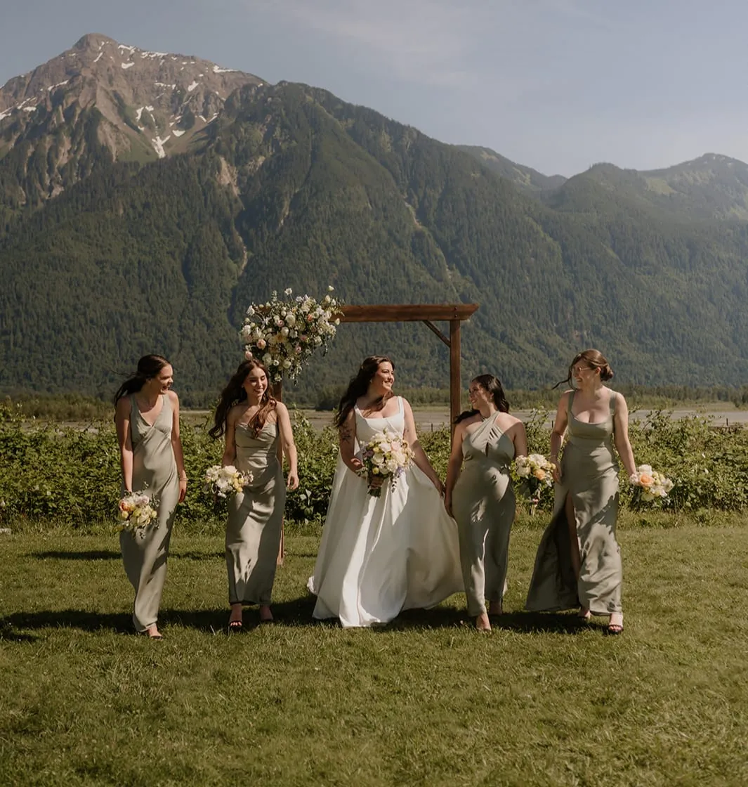Bridal party makeup by Bee Beauty Cosmetics
