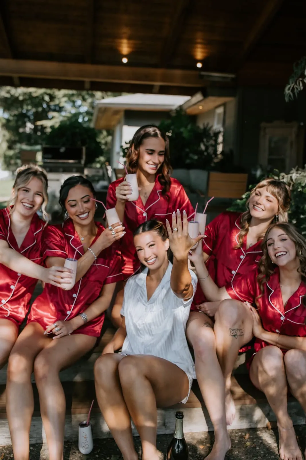 Bridal party makeup by Bee Beauty Cosmetics