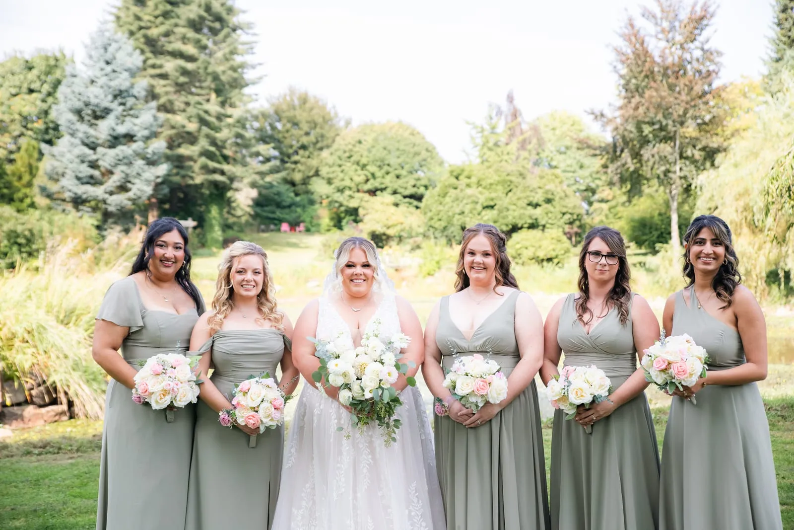 Bridal party makeup by Bee Beauty Cosmetics