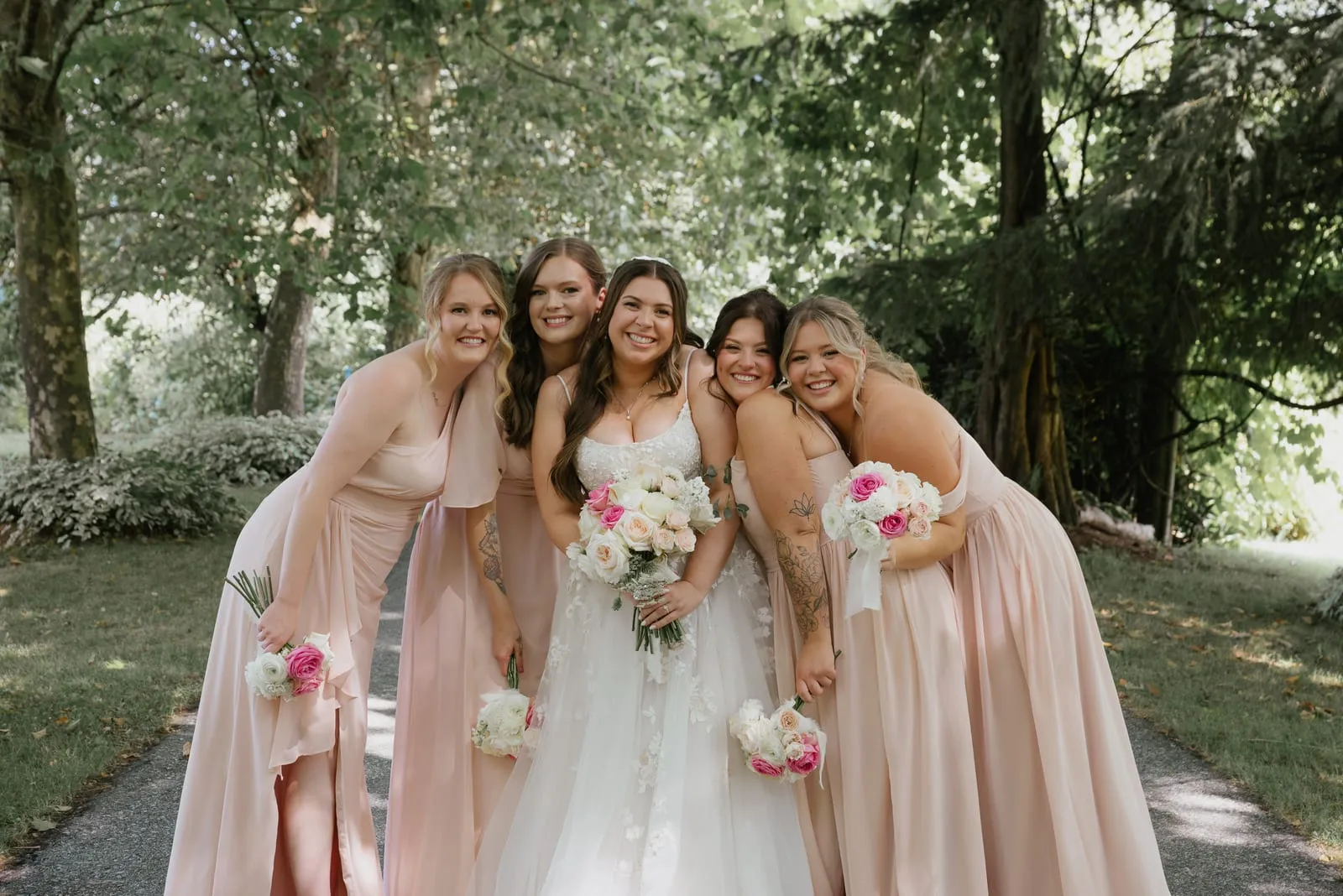 Bridal party makeup by Bee Beauty Cosmetics