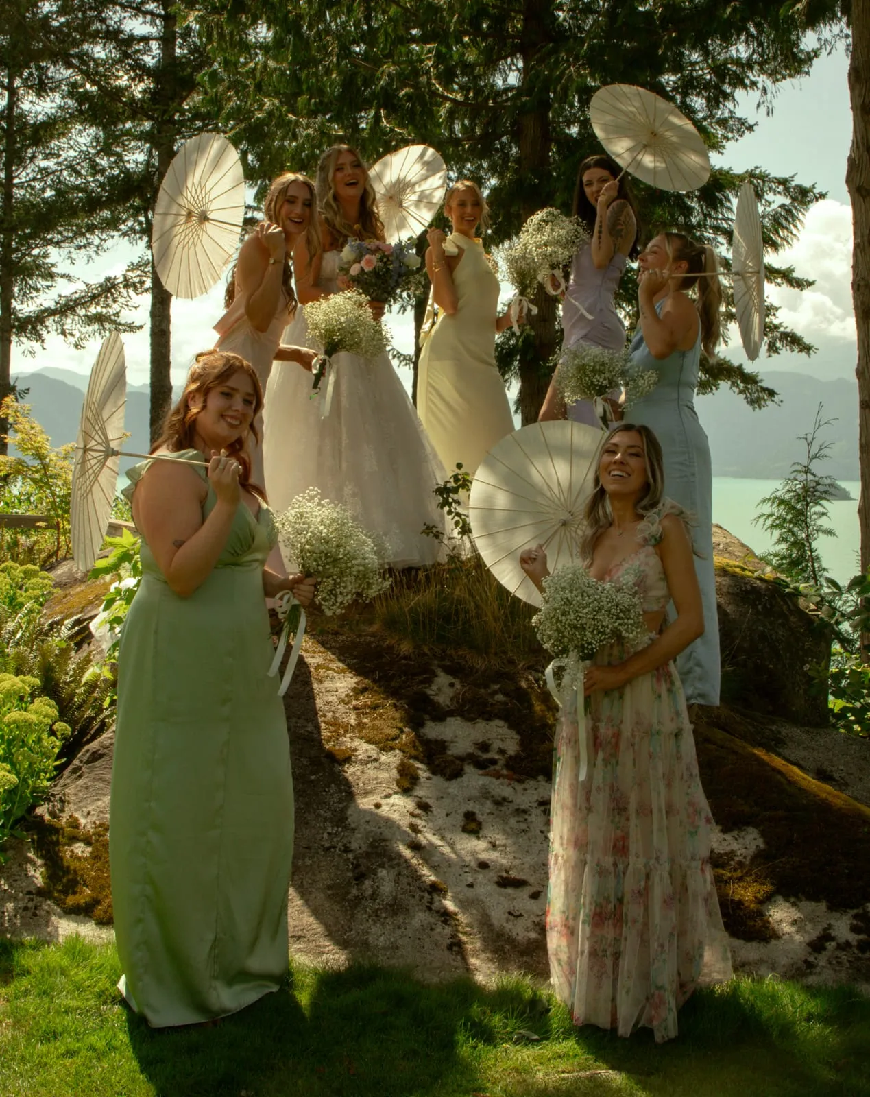 Bridal party makeup by Bee Beauty Cosmetics