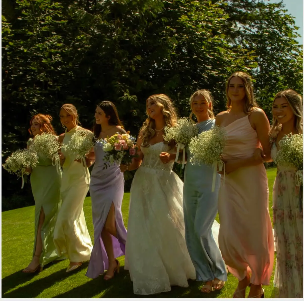 Bridal party makeup by Bee Beauty Cosmetics